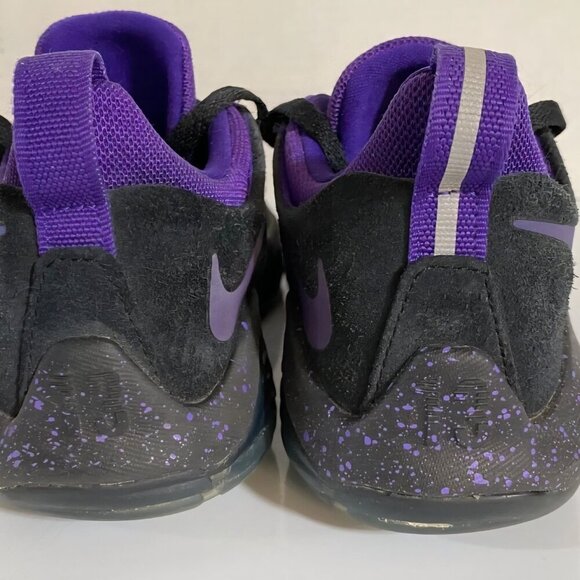 Nike PG 1 Score Bunches Boy purple black Sport, Athletic gym sneakers Shoes Y7 - Picture 4 of 6